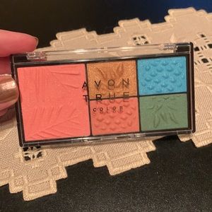 3/25$ Avon face and eye palette eyeshadow’s